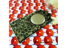 Stickdatei ITH - Mug Rug Katzenpfote